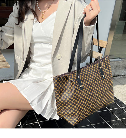 Fashion Print Tote Crossbodybag New Women's Bag Vintage Tote Bag Shoulder bag Fashion shopping Handbags