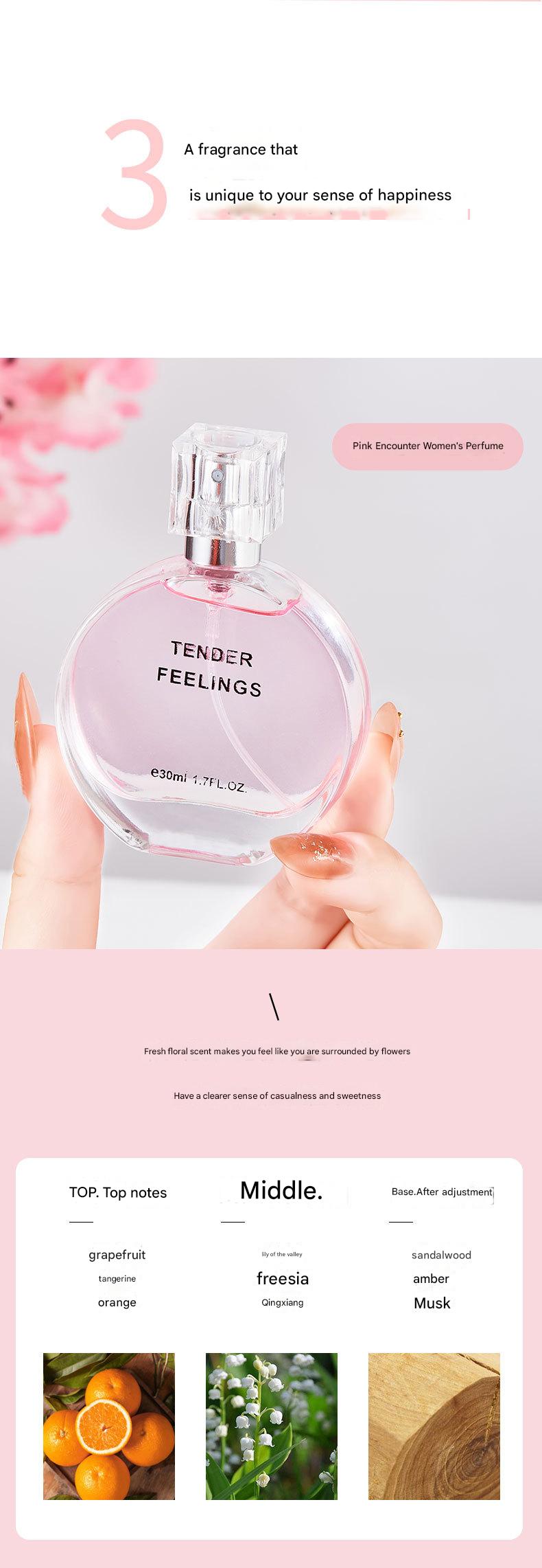 Women's Perfume Perfume Set 30ML*3 in 1 perfume Different scents, long-lasting perfume Fragrance deodorant Perfume spray