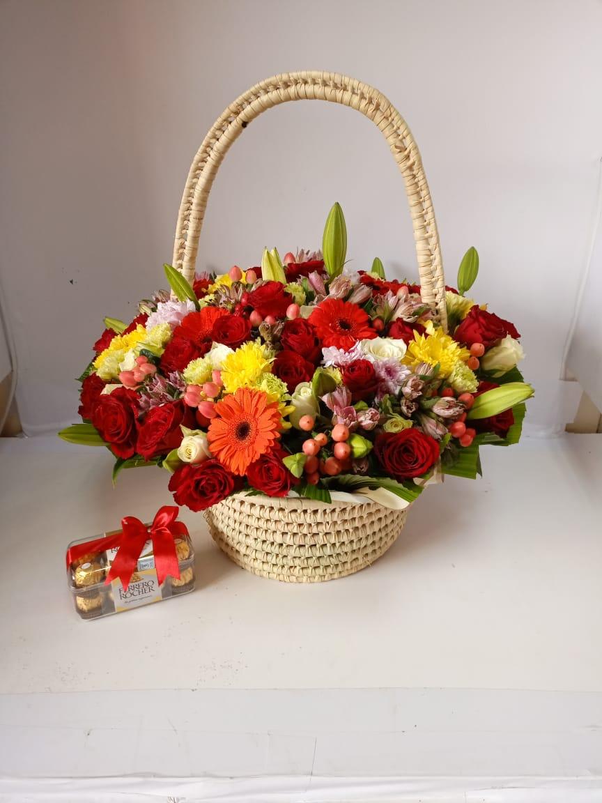 Premium Basket Bouquet