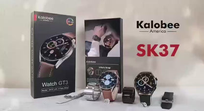NEW SMARTWATCH KALOBEE SK37 -3pair straps