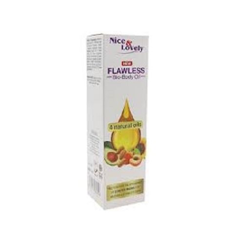 [Limited Offer] Nice & Lovely Flawless Bio-Body Oil For Stretch Marks & Contains 4 Natural Oils.