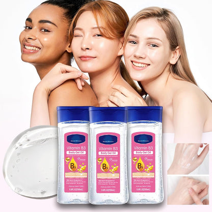 Vaseline Vitamin B3 Radiant Body Oil With Pure Cocoa Butter-200ml Replenishing Oils for Healthy Glowing Skin 100 Percent Pure Cocoa Butter Ultimate Skin Care