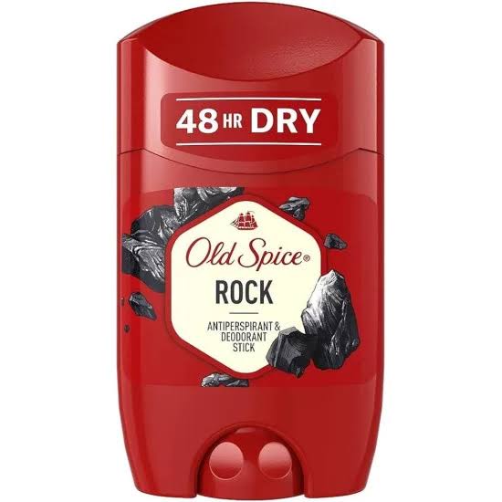 Old Spice Rock With Charcoal Anti-perspirant Deodorant Stick 48 hr Protection For Men