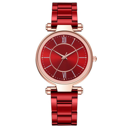 Women Watches Simple And Elegant Lady Wrist Watches Female Business Stainless Steel Casual Fashion Ladies Wristwatch Luxury Quartz Watch Valentine's Day Gift