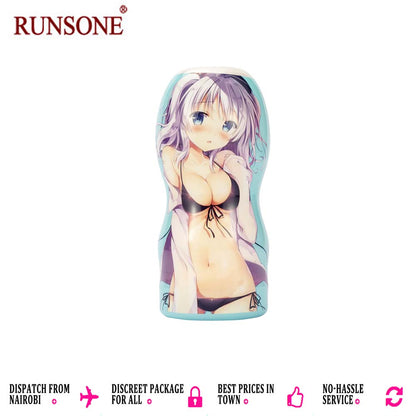 Pussy Male Masturbator 3D Realistic Textured Masturbation Cup Adult Sex Toy For Men