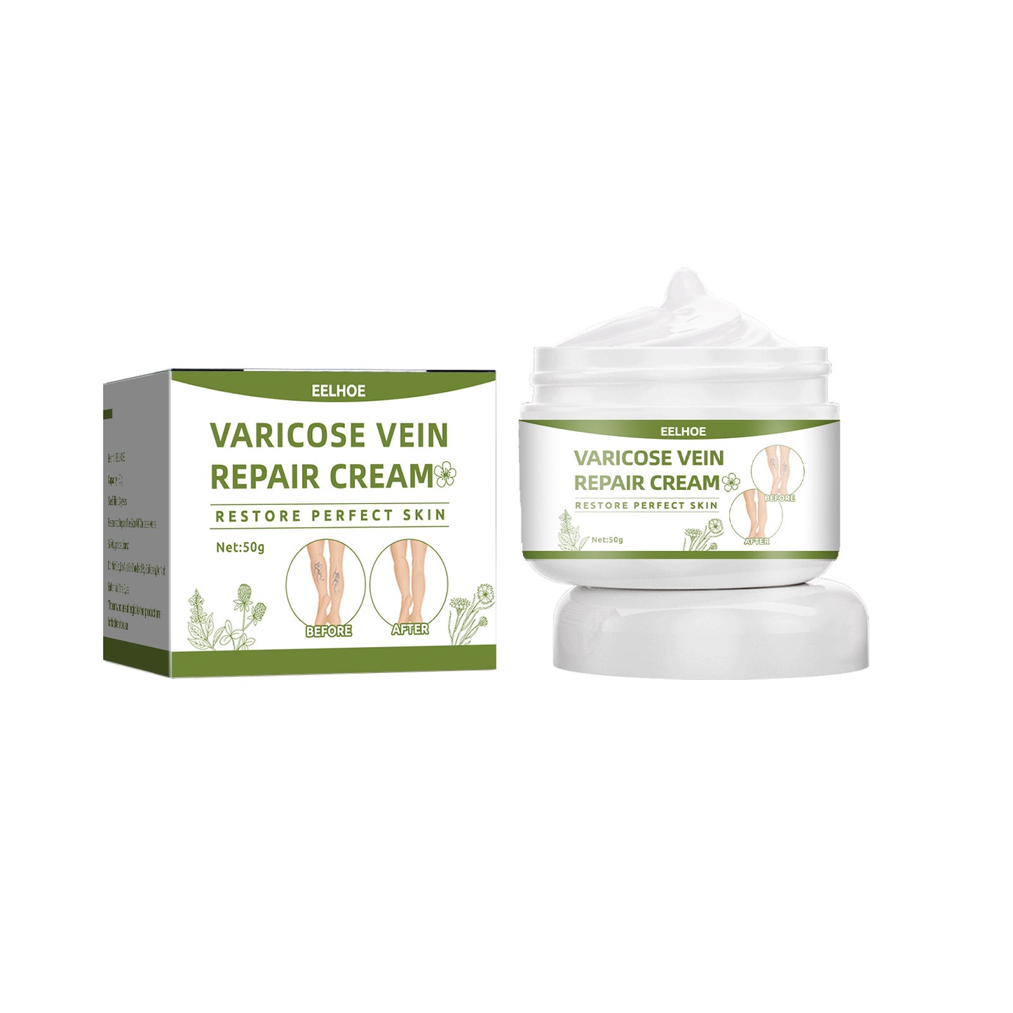 Varicose Veins Repair Cream Spider Varicose Vein Treatment Cream Vein Healing Ointment Improving Blood Circulation Leg Repair Gel