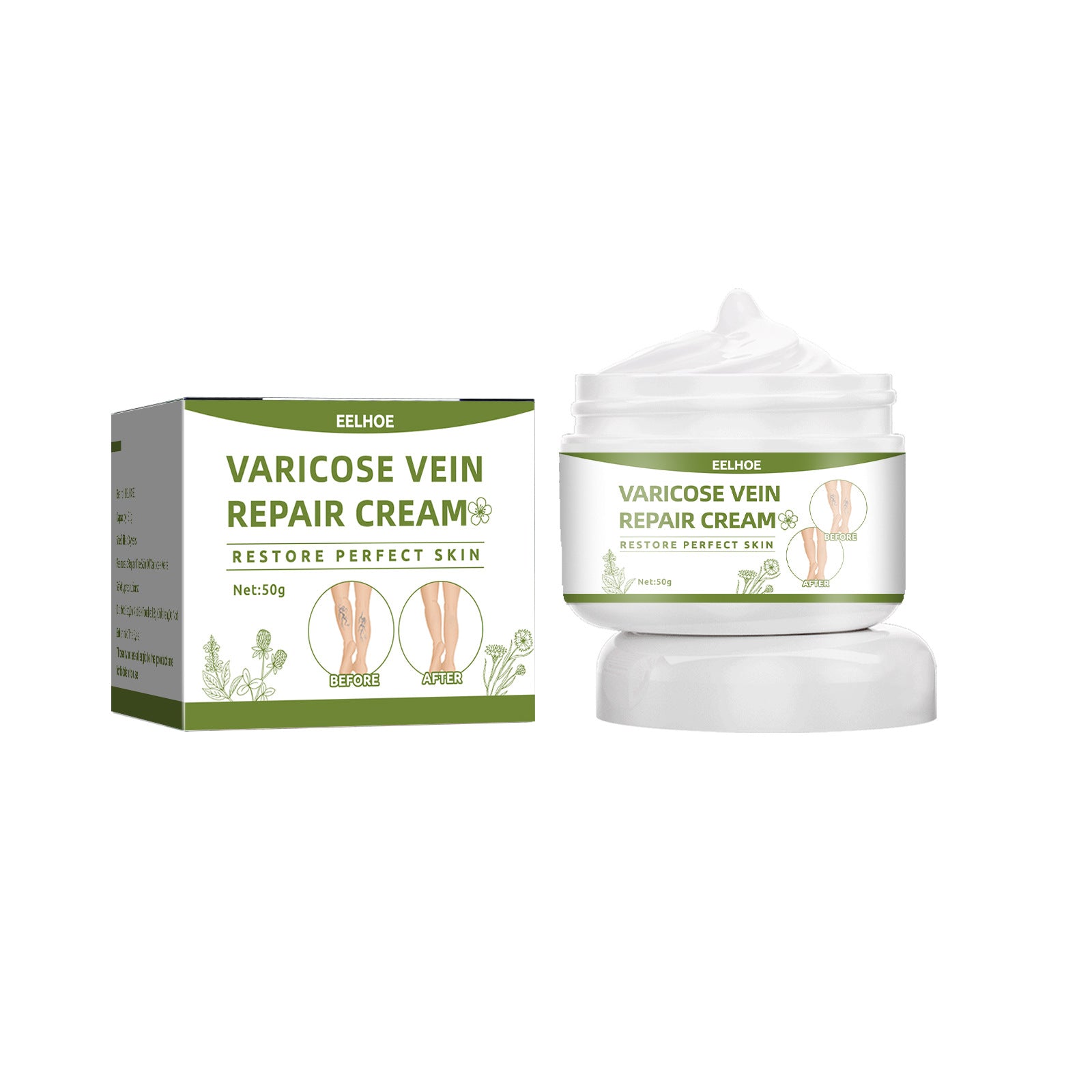 Varicose Veins Repair Cream Spider Varicose Vein Treatment Cream Vein Healing Ointment Improving Blood Circulation Leg Repair Gel