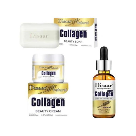 Pure Collagen Set Power Lifting Beauty Face Cream,Soap&Serum