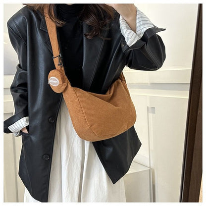 2PCS Women Shoulder Bag Messenger Bag Girl Casual Handbag Ladies Bags Fast Delivery Within 1-5 Days
