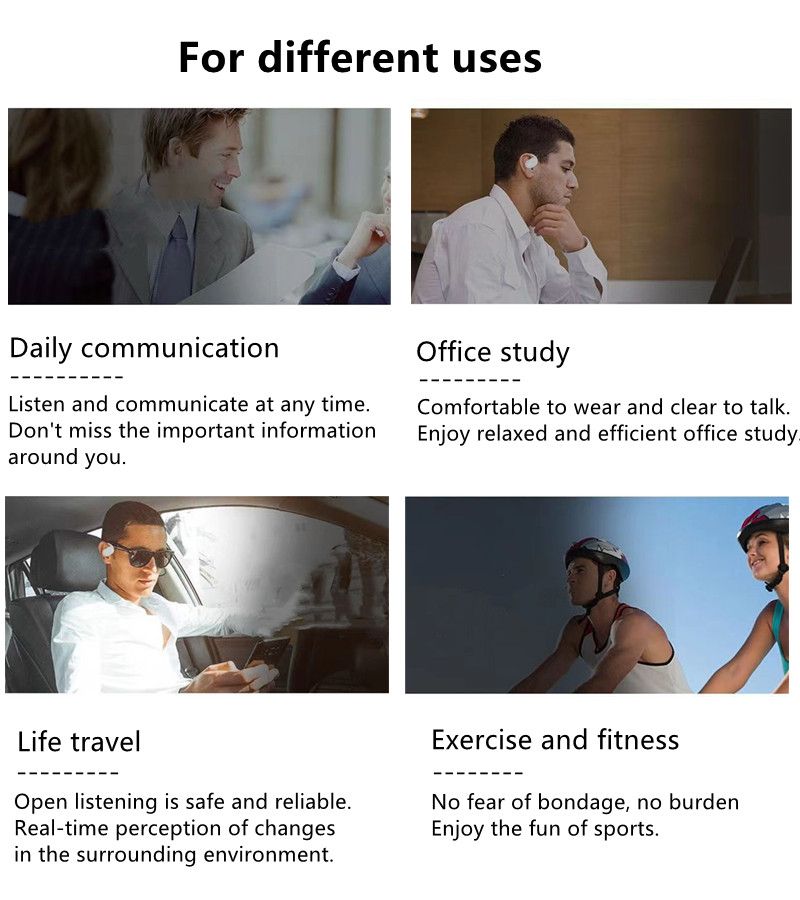 RichRipple F10 Pro 10H Play Time Wireless Bluetooth Earphone Digital Display Single Earbud Ultra Long Standby Business Earpods HD Call Headset Outdoor