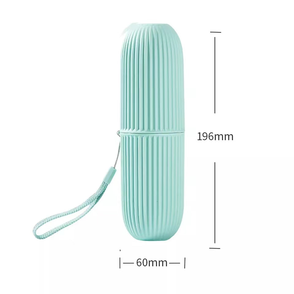 Travel Accessories Toothbrush Tube Cover Case Cap Fashion Plastic Suitcase Holder Baggage Boarding Bathroom Products