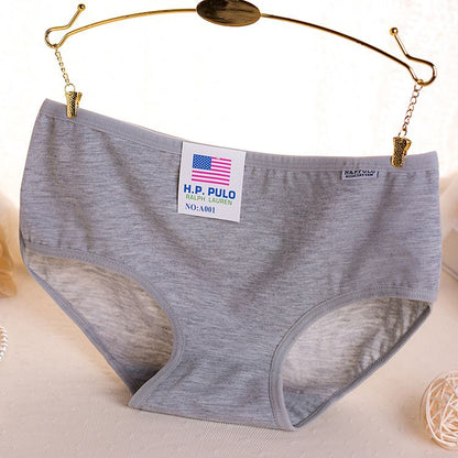 5pcs Underwear for Women Cotton Panties Full Coverage Briefs Soft Strech Ladies Breathable Panties-Multi Pack