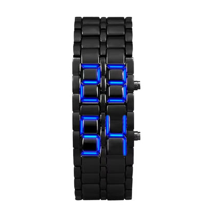 Fashion Luminous LED Lava Electronic Watches For Men And Women Sports Alloy Watched Fashion Casual Couple Chain Watche Student Watchs
