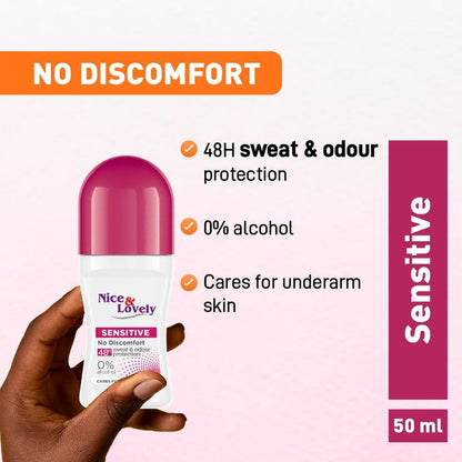 Nice & Lovely Sensitive Roll On 50Ml