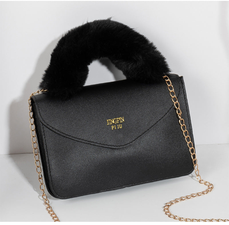 Lady handbags new arrival portable hot stamping chain small handbags leisure simple crossbody bags for women