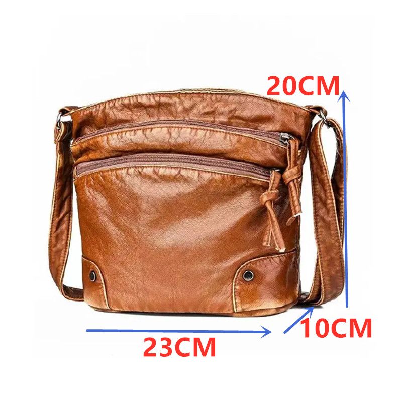 2025 New Arrivals Women's Shoulder Bag European and American Trend Retro Small Bag Casual Simple Crossbody Bag