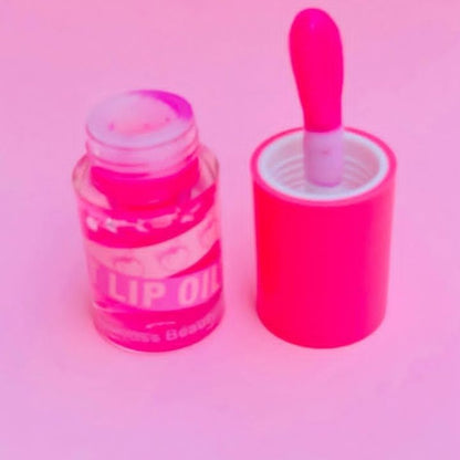 1pc Magic Lip Oil Fruity Kiss Beauty Makeup Hydrating Plumping Lip Gloss Coat For Cute Makeup Lipsticks Tinted Clear Serum Fruit Pineapple Grape Peach Lip Balm Oils Cosmetics