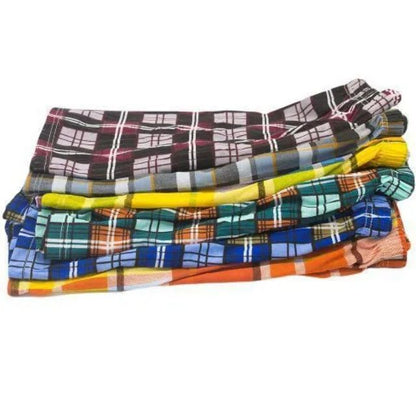 Fashion Checked Soft Cotton Men Boxers - Assorted (6 Pack)