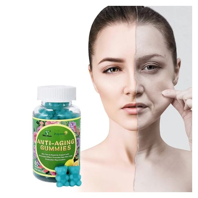 Daynee Anti-aging, Anti-wrinkle& Anti-acne 60Pcs For Skin Elasticity And Cells Renewal Tightens Improves Appearance of Pores Vitamin For Soft Skin