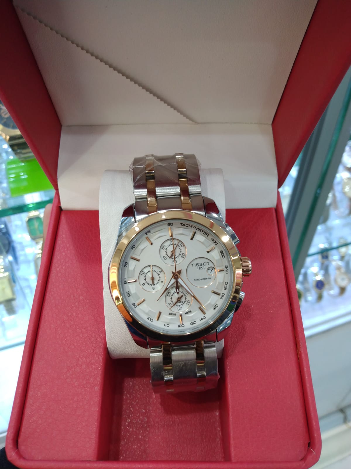 Tissot Gents Luxury Automatic Watch – Original Swiss Men’s Wristwatch with Stainless Steel Case, Waterproof Design, Date Display, Durable Strap, Elegant Business & Casual Fashion Timepiece