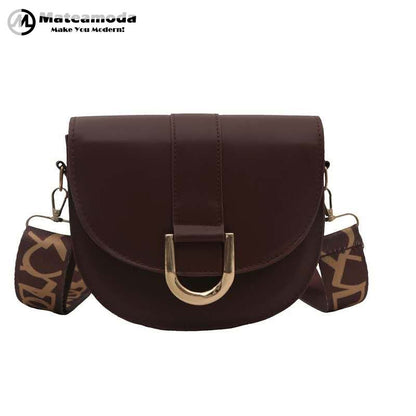 Mateamoda Elegant Saddle Crossbody Bag