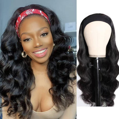 New Headband Wig Body Wave Wig 26Inch Hair Wigs Women Brazilian Ready To Wear Wig Curly Hair Wig