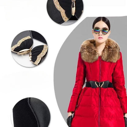 Fashion Women's Belt Elastic Waist Cover Belt Wide Belt Female Wide Waistban With Versatile Elastic Decoration Expands To size