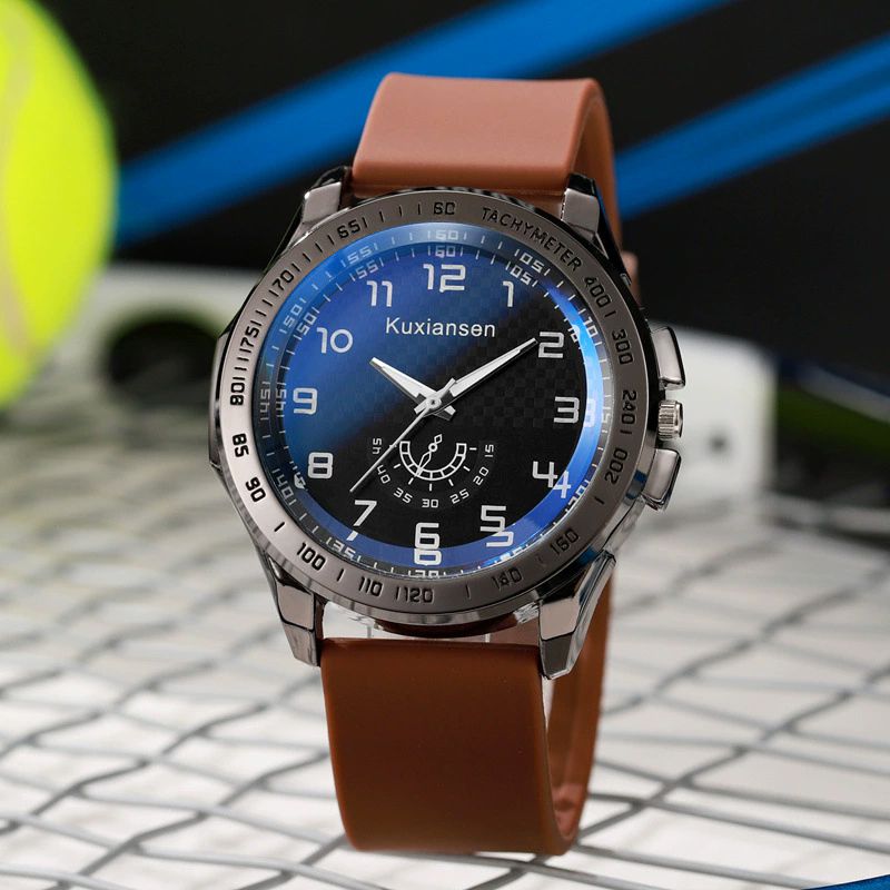 business watches men Large Dial Watches for Men's Waterproof Men Watch Fashion Trend Quartz Analog Male Watch Wrist Watch Valentines Gift Quartz Watches Sports Watch