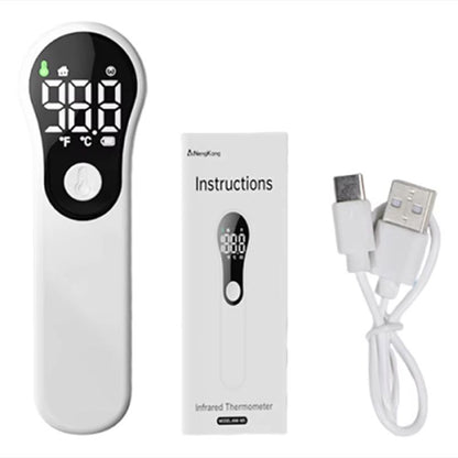 Non-contact Digital Infrared Thermometer Portable Precision Handheld Pyrometer LCD Display Screen Multifunctional IR Thermometer Rechargeable IR Thermometer Medical Equipment