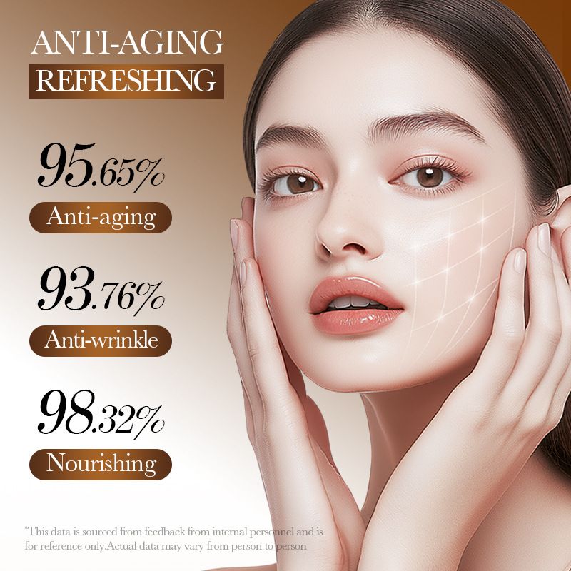 SADOER 4PCS Skin Care Set Collagen Anti-Wrinkle Moisturizing Set Face Cleanser + Anti-aging Collagen Face Cream + Collagen Face Serum + Lip Balm