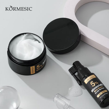 4PCS set KORMESIC 5% Minoxidil shampoo Conditioner Shampoo Repair Hair Damage Promote Hair Growth