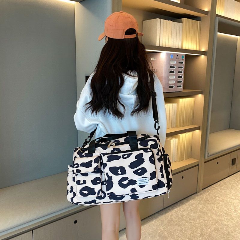 Womens Stylish Waterproof Fitness Travel Bag - Rugged Design for Outdoor Adventures, Ultra-Lightweight & Multi-Purpose and Easy to Carry