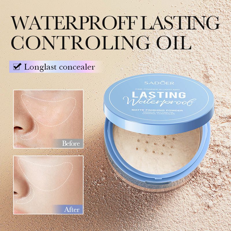 Matte Loose Powder – Concealing, Contouring, and Setting Makeup Powder