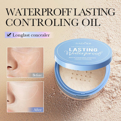 Matte Loose Powder – Concealing, Contouring, and Setting Makeup Powder