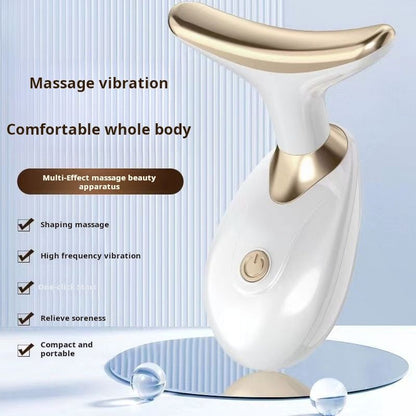 Dolphin beauty device, facial introduction device, household instrument, portable beauty device, neck wrinkle fading massage device