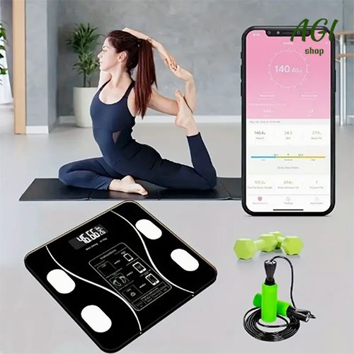 Weighing Scale Smart Bluetooth Body Scale Weight Scale Body Fat Scale Smart Wireless Digital Bathroom Weight Scale Body Composition Analyzer With Smartphone App Bluetooth-compatible Health Monitors