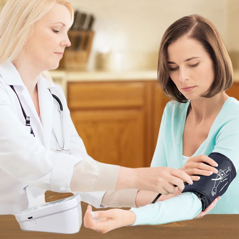 Blood Pressure Monitor Upper Arm Automatic Tonometer LCD Digital