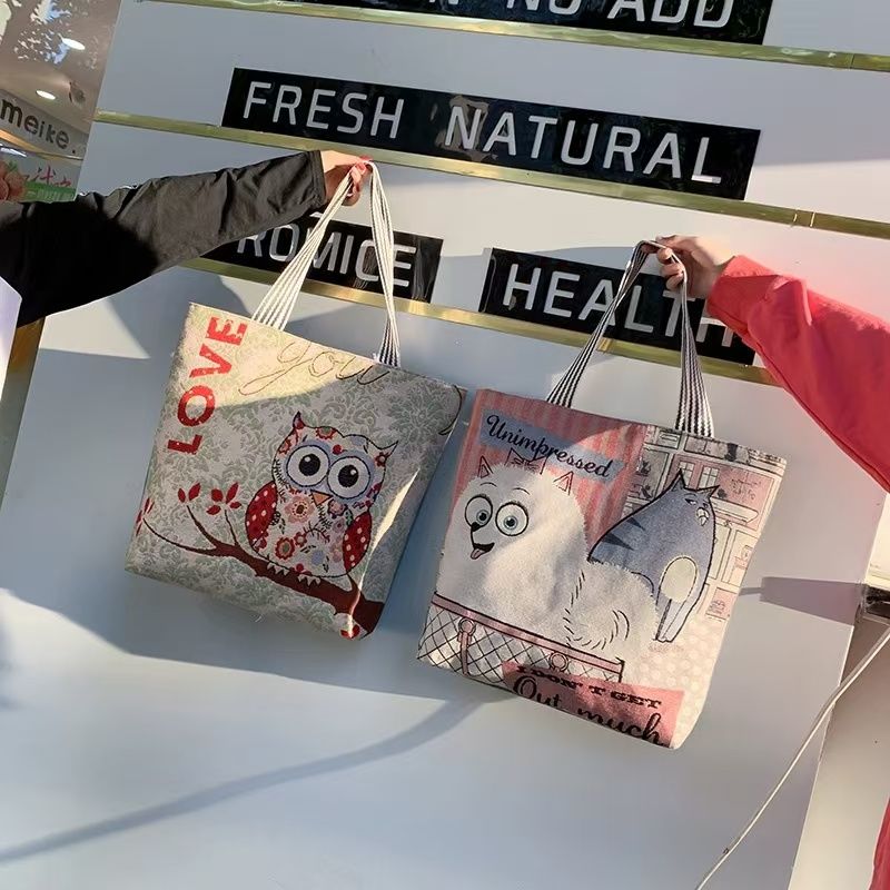 Large capacity shoulder bag canvas bag Crossbody bag for women handbags