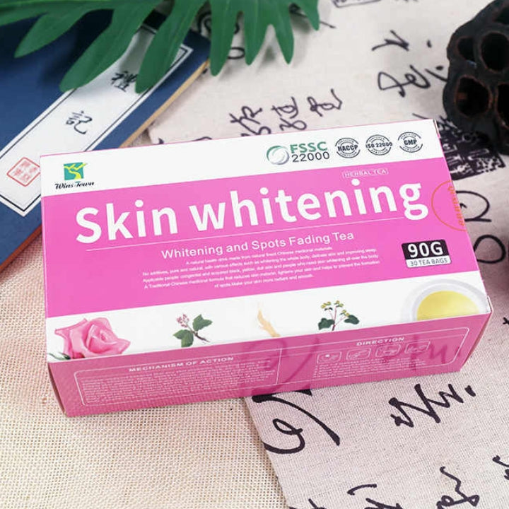 Wins Town Skin Whitening and Spots Fading Tea , Improve Endocrine, Acne Removal Dark spots Beautifying Herbal 30 tea bags