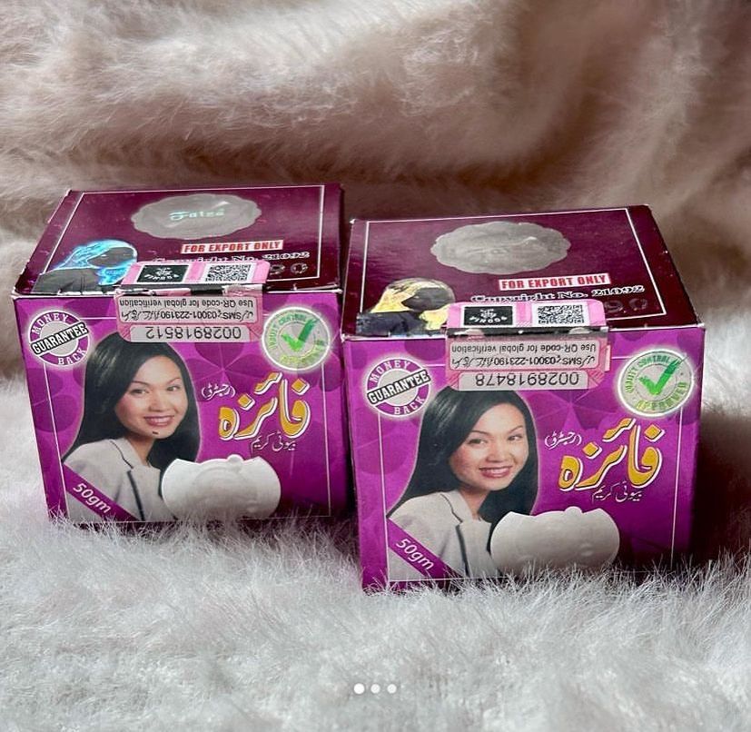 3 Pack Faiza Skin Care Set (Cream + Lotion + Soap) Combo Anti-Aging Cream Kit Fade Sun Spots & Discoloration Refine Skin Texture Reduce Wrinkle Formation Skin Care Set 3 in 1