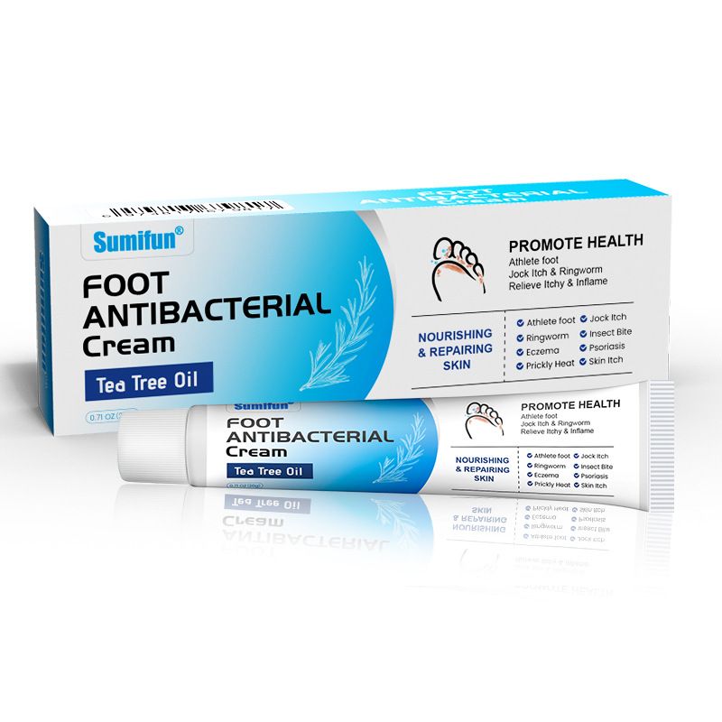 1Pcs Sumifun Athlete Foot Cream Herbal Anti Fungal Beriberi Ointment Anti Itching Sweat Odor Remover Feet Care Chinese Medicine