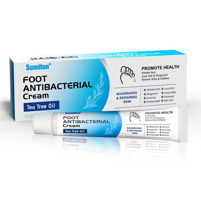 1Pcs Sumifun Athlete Foot Cream Herbal Anti Fungal Beriberi Ointment Anti Itching Sweat Odor Remover Feet Care Chinese Medicine