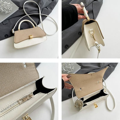 Mateamoda Elegant and Compact Structured Satchel Bag Sling Bag Crossbody Bag