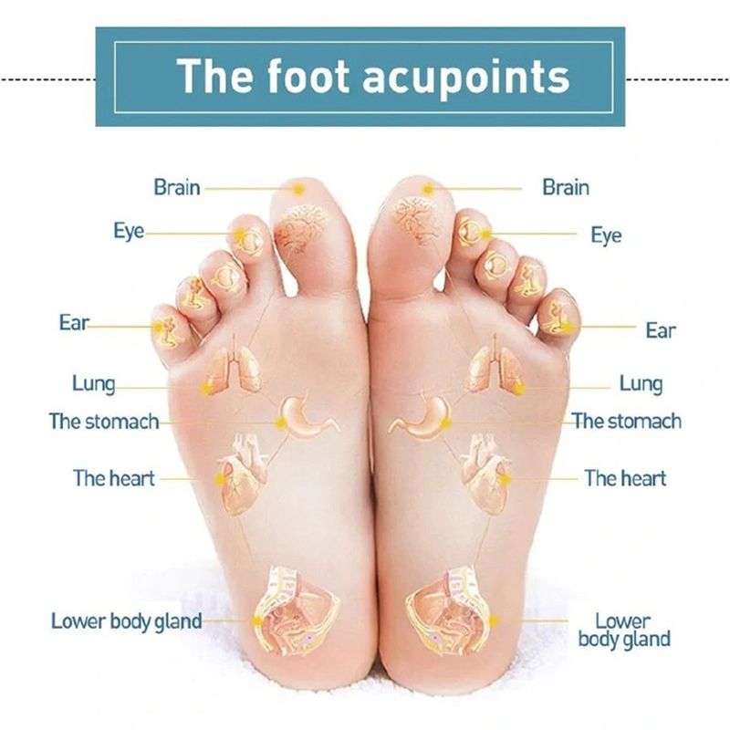 10pcs/box Detox Foot Patches, Foot Pads Toxins Remover Cleansing Detox Foot Patches, Feet Slimming Cleansing Herbal Body Health For Weight Loss, Detox Foot Patch Natural Improve Sleep Foot Body Care