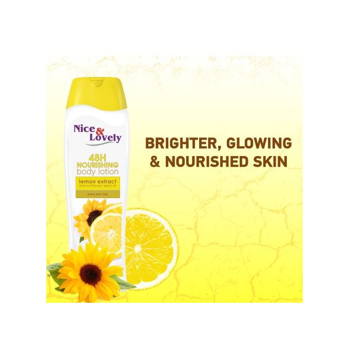 Nice & Lovely Lemon Extract Lotion – 180ml