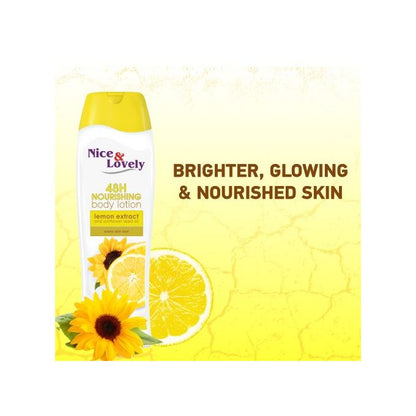 Nice & Lovely Lemon Extract Lotion – 180ml