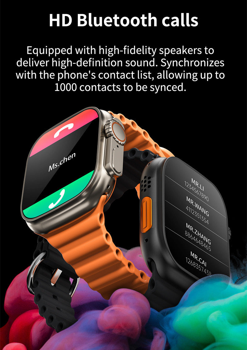 RichRipple Smart Watch Series 11 Ultra white Case with fashion Sport Band M wireless charging Fitness Tracker Blood Oxygen & ECG Apps Always-On Retina Display Water Resistant SmartWatch