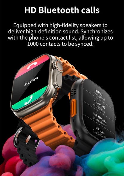 RichRipple Smart Watch Series 11 Ultra white Case with fashion Sport Band M wireless charging Fitness Tracker Blood Oxygen & ECG Apps Always-On Retina Display Water Resistant SmartWatch