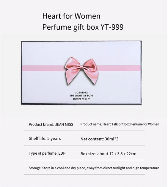 Best Sale 3PCS Custom Luxury Ladies Perfume Flowers Set 30ml*3 Perfume Bottles Birthday Christmas Party Dating Perfume Gift Set