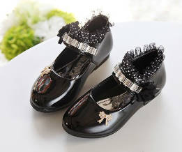 Fashion Kids shoes Children's Shoes Fashion hook and loop British Wind Baby girls shoes Fast delivery within 1-5 days